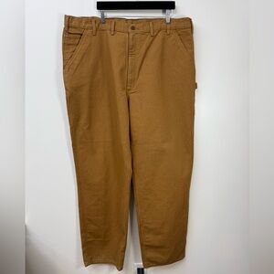 NWT Carhartt Men's Washed Duck Work Dungaree Pant Size 44x36